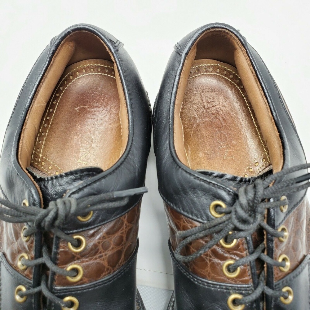 FootJoy FJ ICON 52209 Black Golf Shoes - Picture 7 of 8